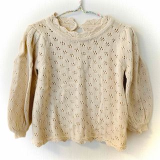 ザラキッズ(ZARA KIDS)の新品　コットン100% ニット トップス キッズ 90(ニット)