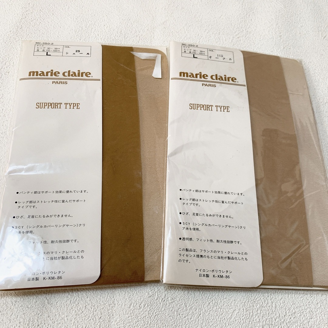 Marie Claire(マリクレール)の【新品】marie claire2足&tutu anna1足　ストッキング3足 レディースのレッグウェア(タイツ/ストッキング)の商品写真