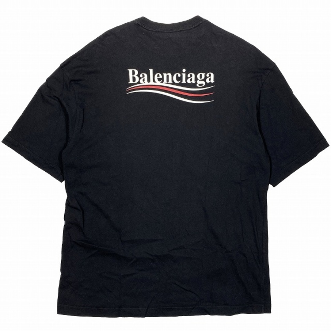 17AW バレンシアガ キャンペーンロゴ バックロゴ Tシャツ トップス55cm着丈