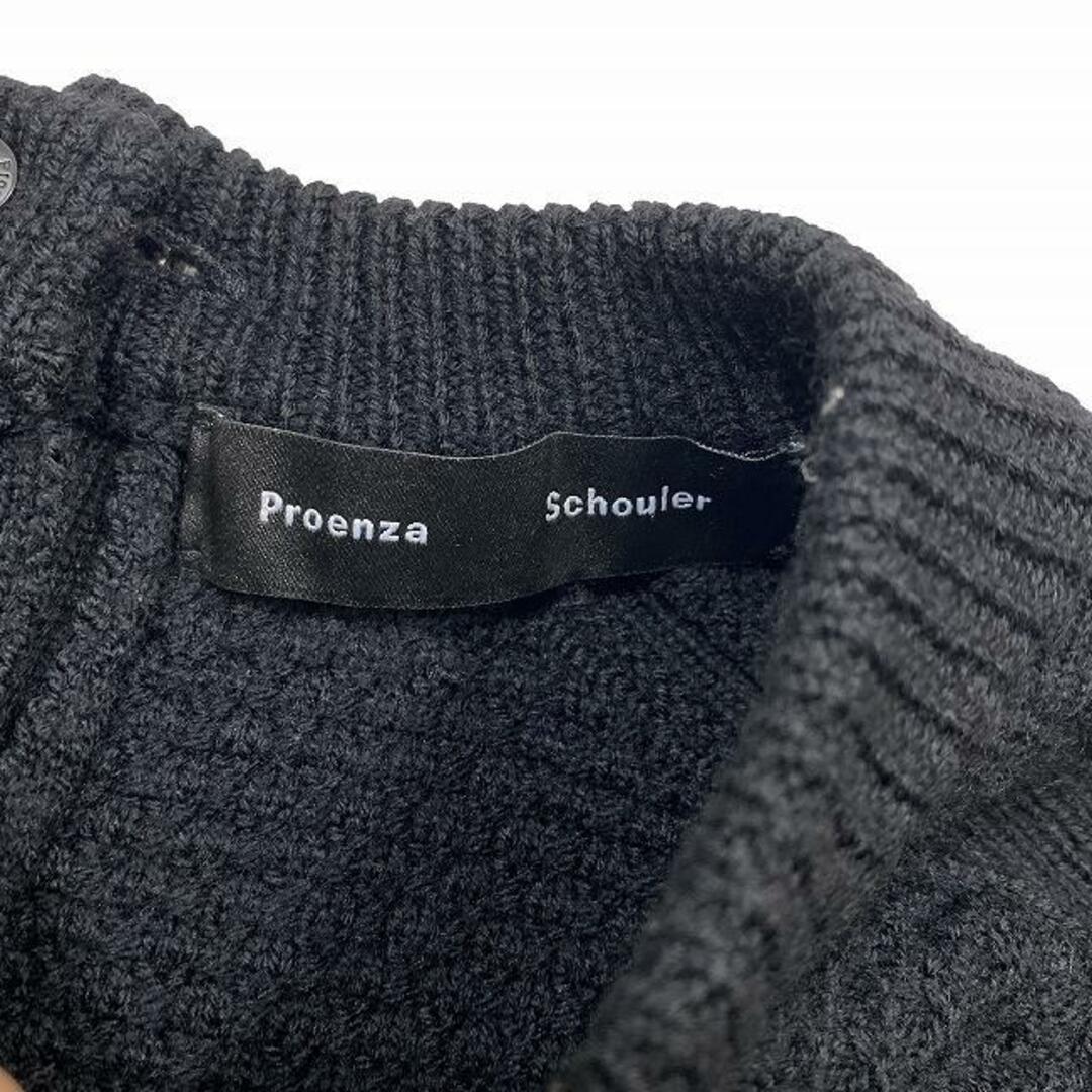 Proenza Schouler(プロエンザスクーラー)の美品 プロエンザスクーラー バックボタン ワッフル ロング ニット セーター レディースのトップス(ニット/セーター)の商品写真