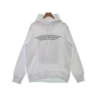 サカイ(sacai)のsacai サカイ パーカー 3(L位) 白 【古着】【中古】(パーカー)