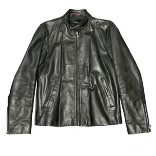 Paul Smith - 定11万　ポールスミス　馬革ホースハイドレザー ライダースジャケットM