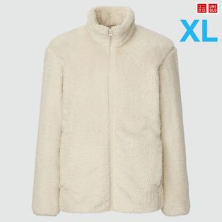 ユニクロ(UNIQLO)の【3回着用‼️】UNIQLO　ファーリーフリースフルジップジャケット　"XL"(その他)