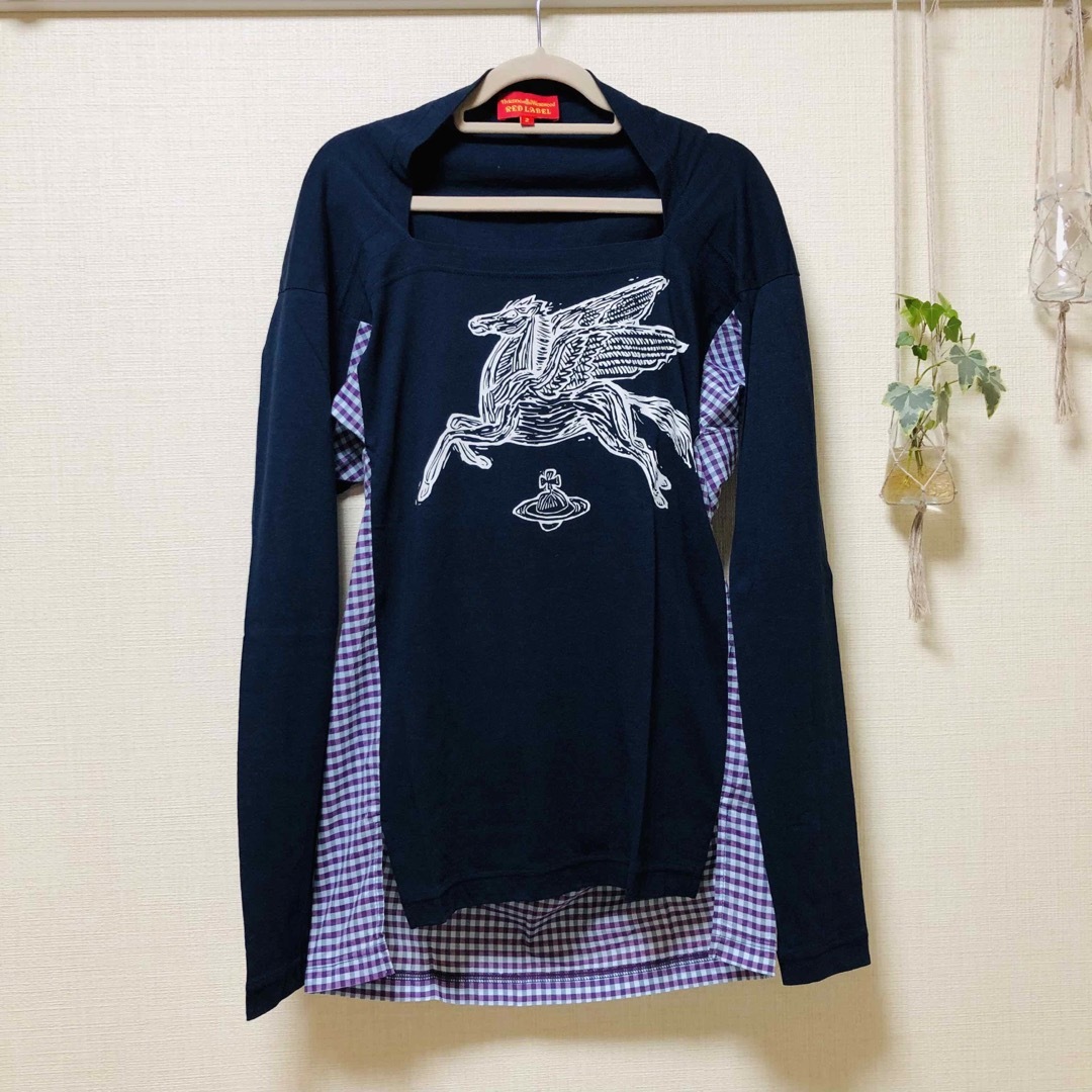 Vivienne Westwood(ヴィヴィアンウエストウッド)のヴィヴィアンウエストウッド レッドレーベル Tシャツ カットソー レディースのトップス(Tシャツ(長袖/七分))の商品写真