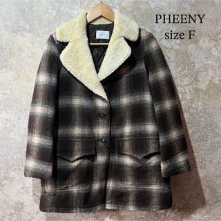 フィーニー(PHEENY)のPHEENY フィーニー チェックウールジャケット(その他)