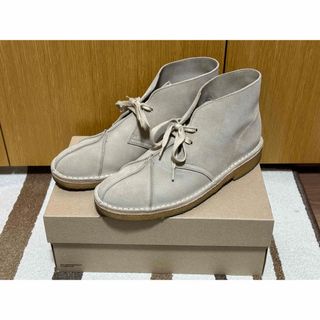 エンダースキーマ(Hender Scheme)のHender Scheme / Clarks ベージュデザートブーツ美品(ブーツ)