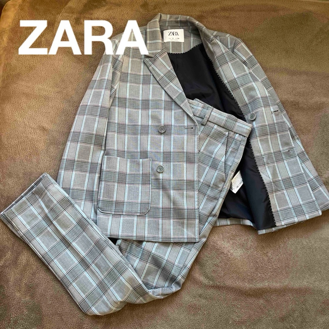 ZARA(ザラ)の【︎✿入学式に︎も✿】ZARAスーツセット 男の子 130 140 キッズ/ベビー/マタニティのキッズ服男の子用(90cm~)(ドレス/フォーマル)の商品写真