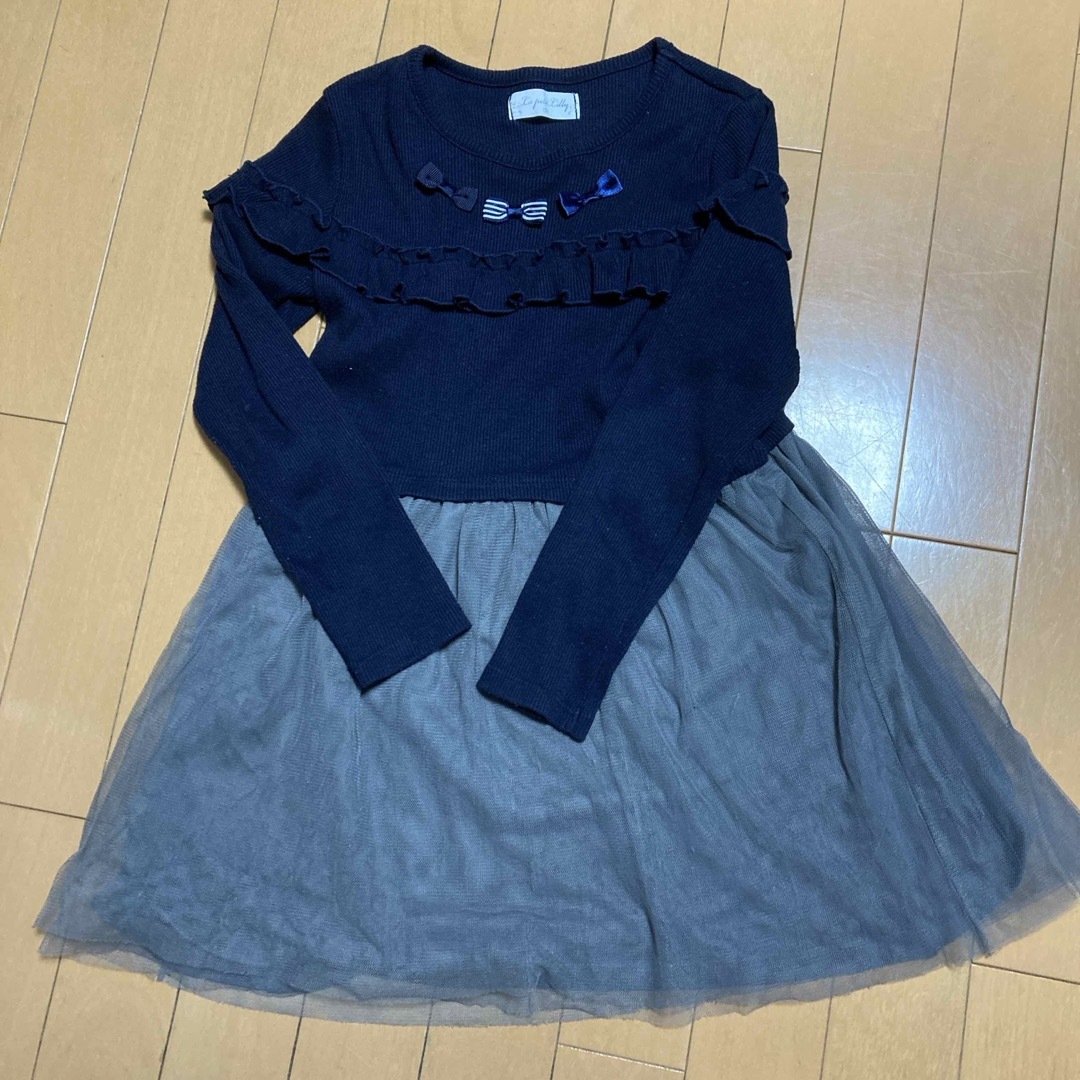 3can4on(サンカンシオン)の120センチ2枚セット キッズ/ベビー/マタニティのキッズ服女の子用(90cm~)(ワンピース)の商品写真