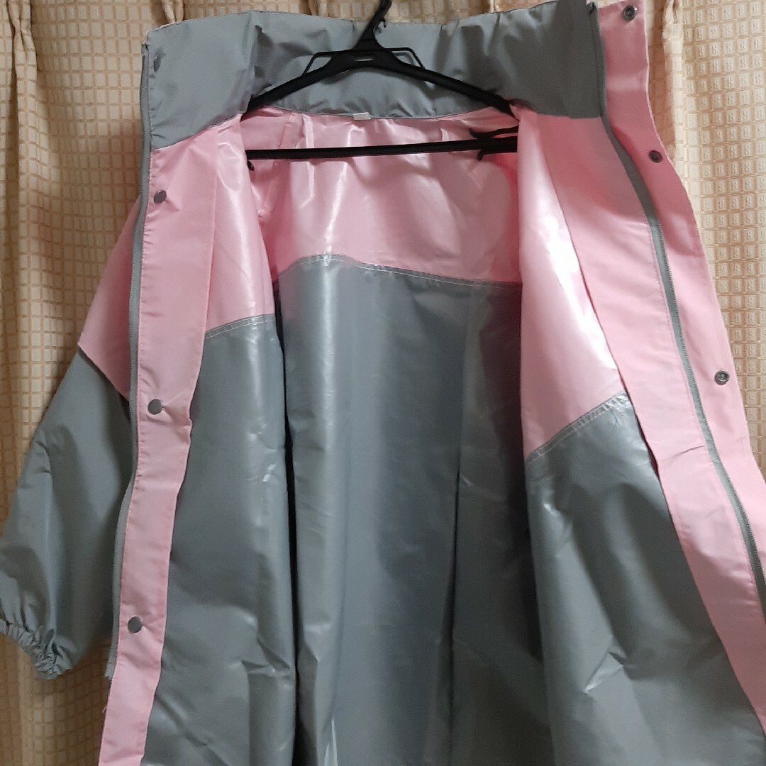 キッズ　レインコート　男女兼用　通学　4XL レディースのファッション小物(レインコート)の商品写真