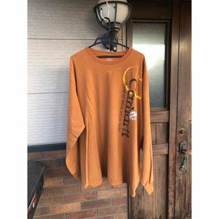 カーハート(carhartt)のCarhartt ロンT ブラウンオレンジ XL(Tシャツ/カットソー(七分/長袖))