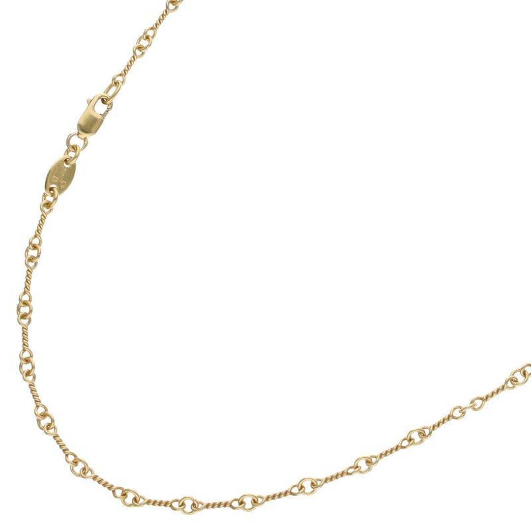 クロムハーツ  22K NECKCHAIN T24/ツイストチェーン24inch ゴールドネックレス メンズ 24inchネックレス