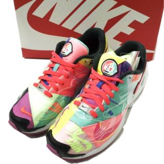 ナイキ(NIKE)のNIKE x atmos ナイキ アトモス 別注 AIR MAX 2 LIGHT QS エアマックス ライト クイックストライク BV7406-001 US8.5(26.5cm) BLACK/BRIGHT CRINSON スニーカー シューズ【中古】【NIKE × atmos】(スニーカー)