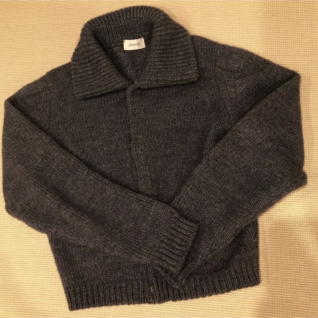 LEMAIRE グレースプレッドカラーカーディガンの通販 by じゅー LEMAIRE グレースプレッドカラーカーディガンの通販 by じゅー