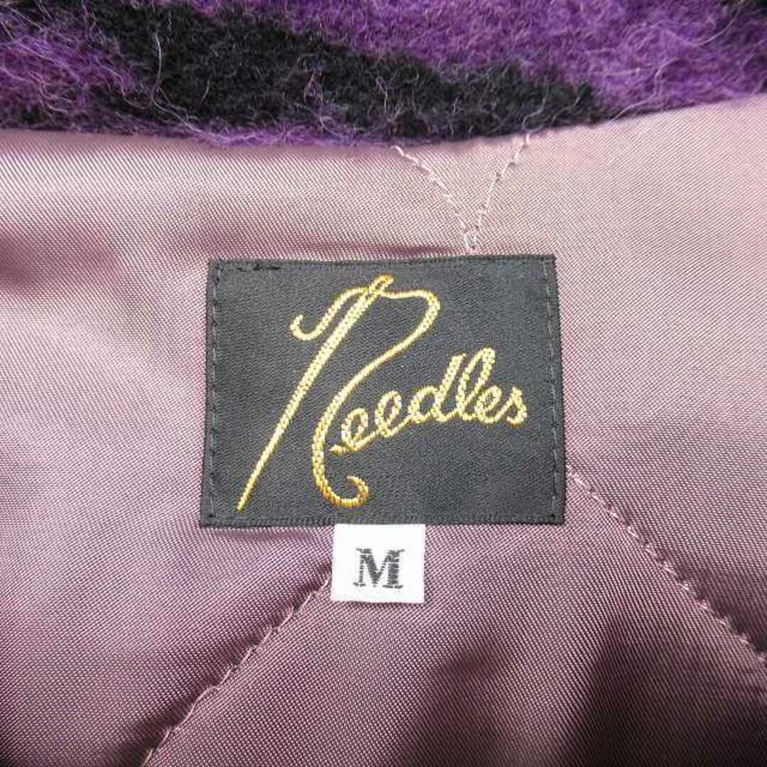 Needles(ニードルス)の美品 22aw ニードルズ コーチジャケット ビッグシルエット シャギー M メンズのジャケット/アウター(ブルゾン)の商品写真