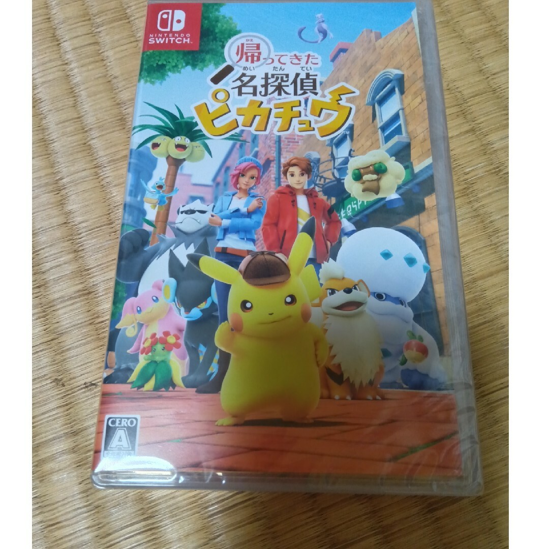 Nintendo Switch(ニンテンドースイッチ)の帰ってきた 名探偵ピカチュウ　特典なし エンタメ/ホビーのゲームソフト/ゲーム機本体(家庭用ゲームソフト)の商品写真