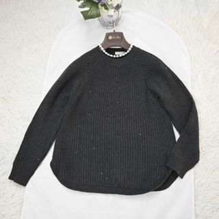 ブルネロクチネリ(BRUNELLO CUCINELLI)の★BRUNELLO CUCINELLI★極美品★カシミヤ混★ダイヤモンドニット(ニット/セーター)