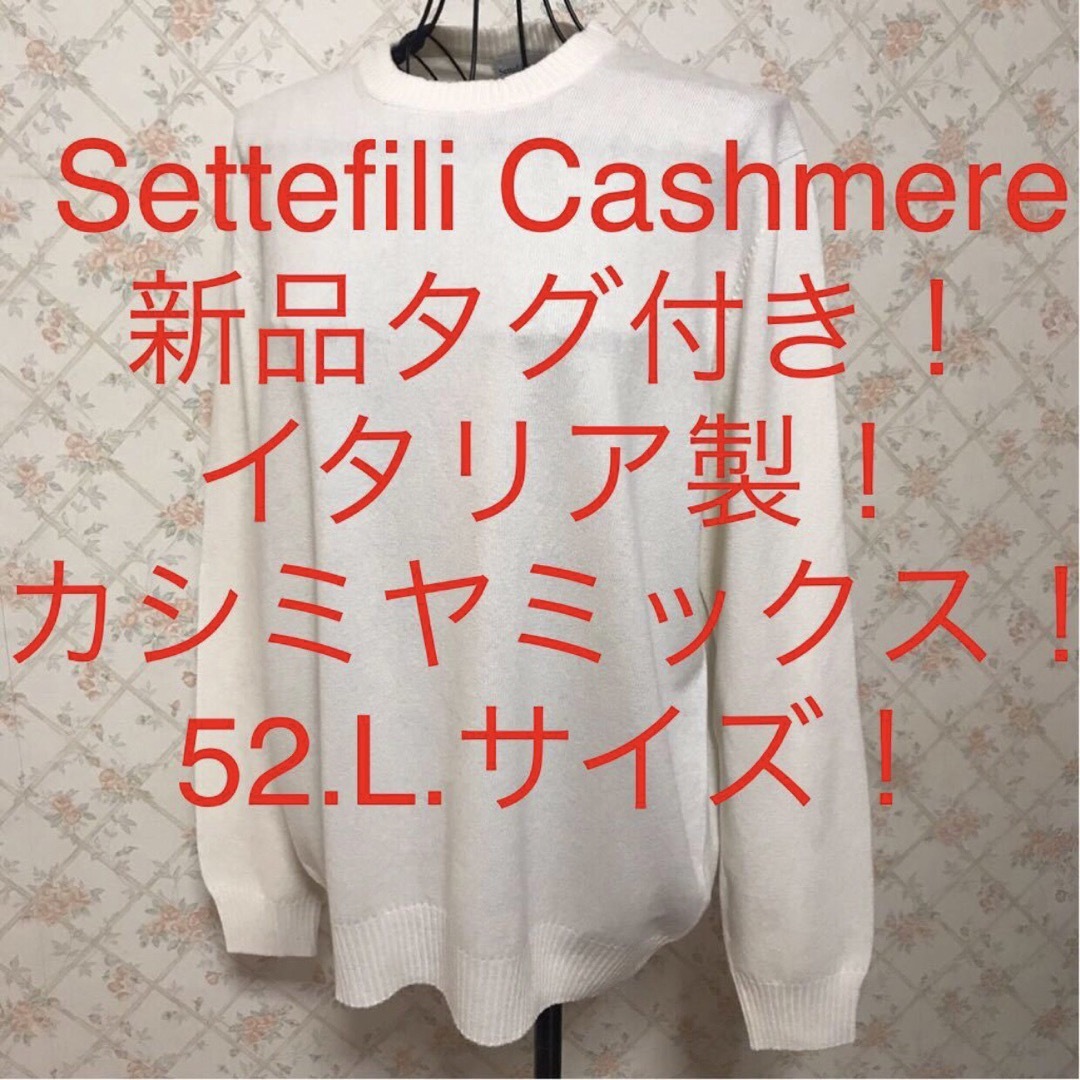 ★Settefili Cashmere/セッテフィーリカシミア★新品★セーターLトップス