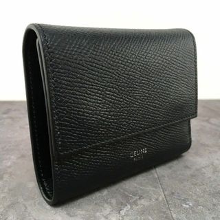 セリーヌ(celine)の美品 CELINE 三つ折り財布 トリフオールド 336(財布)