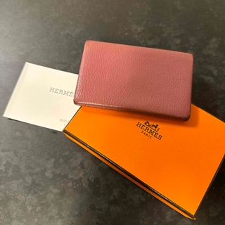 エルメス(Hermes)のHERMESカードケース　名刺入れ(名刺入れ/定期入れ)