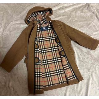 BURBERRY - [バーバリー/BURBERRY]116cm ピーコート 黒 カシミヤ混 ...