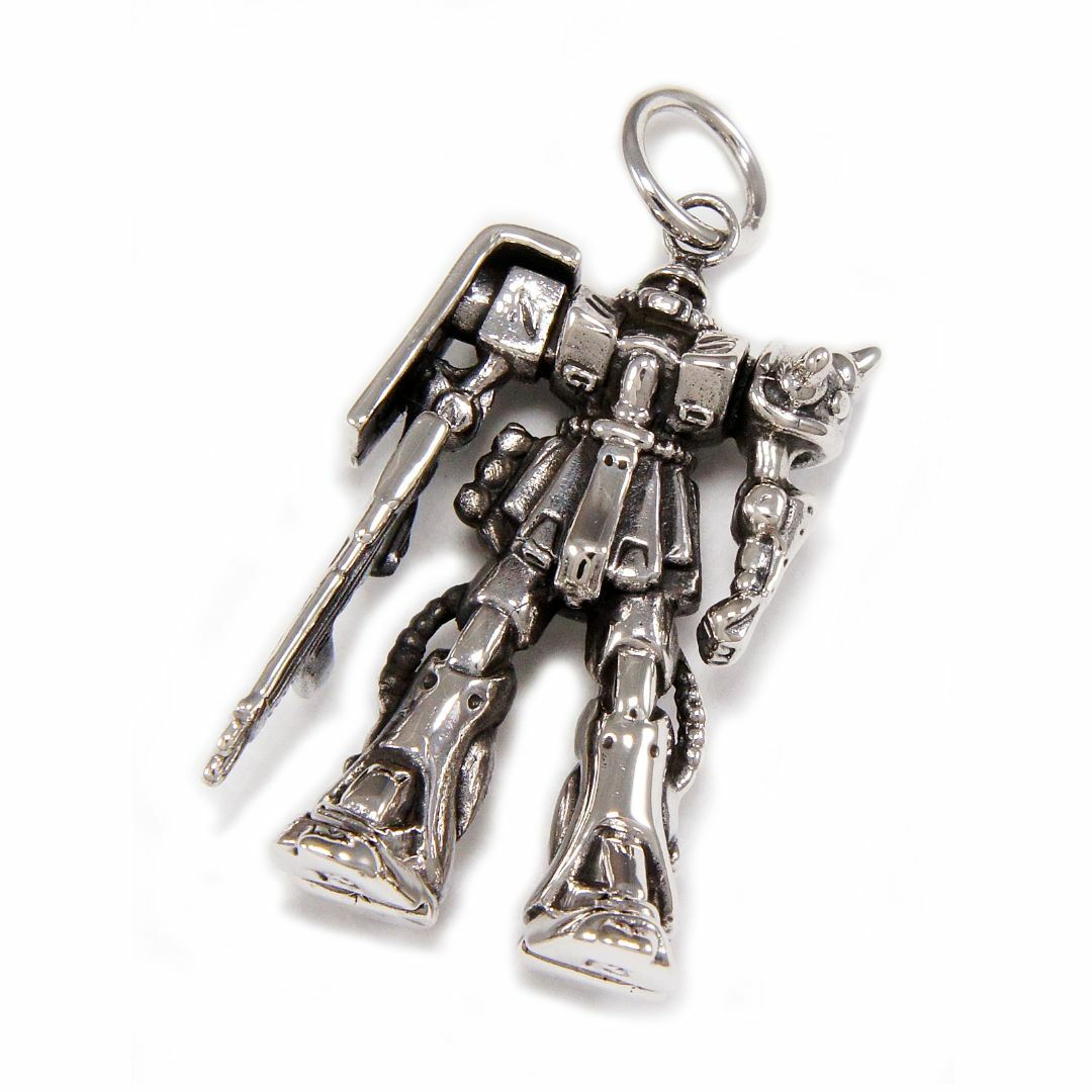 ガンダム/MS-06 ザク925シルバーペンダント925刻印あり CS-043の ガンダム/MS-06 ザク925シルバーペンダント925刻印あり CS-043の