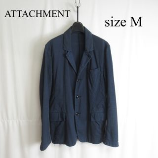 アタッチメント(ATTACHIMENT)のATTACHMENT ジャージー テーラード ジャケット アンコン ブレザー M(テーラードジャケット)