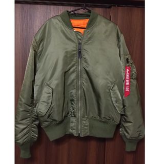 アルファインダストリーズ(ALPHA INDUSTRIES)のアルファ★MA-1 ナイロンジャケット フライトジャケット  ブルゾン(フライトジャケット)