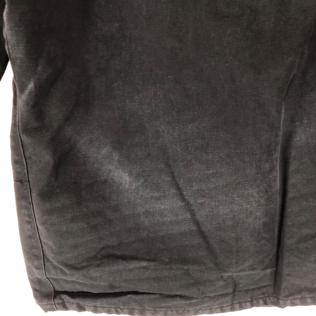 carhartt(カーハート)のSALE// Carhartt カーハート シベリアンパーカー コート 防寒 ワーク ダック地 ブラック (メンズ L) P3815 メンズのジャケット/アウター(トレンチコート)の商品写真