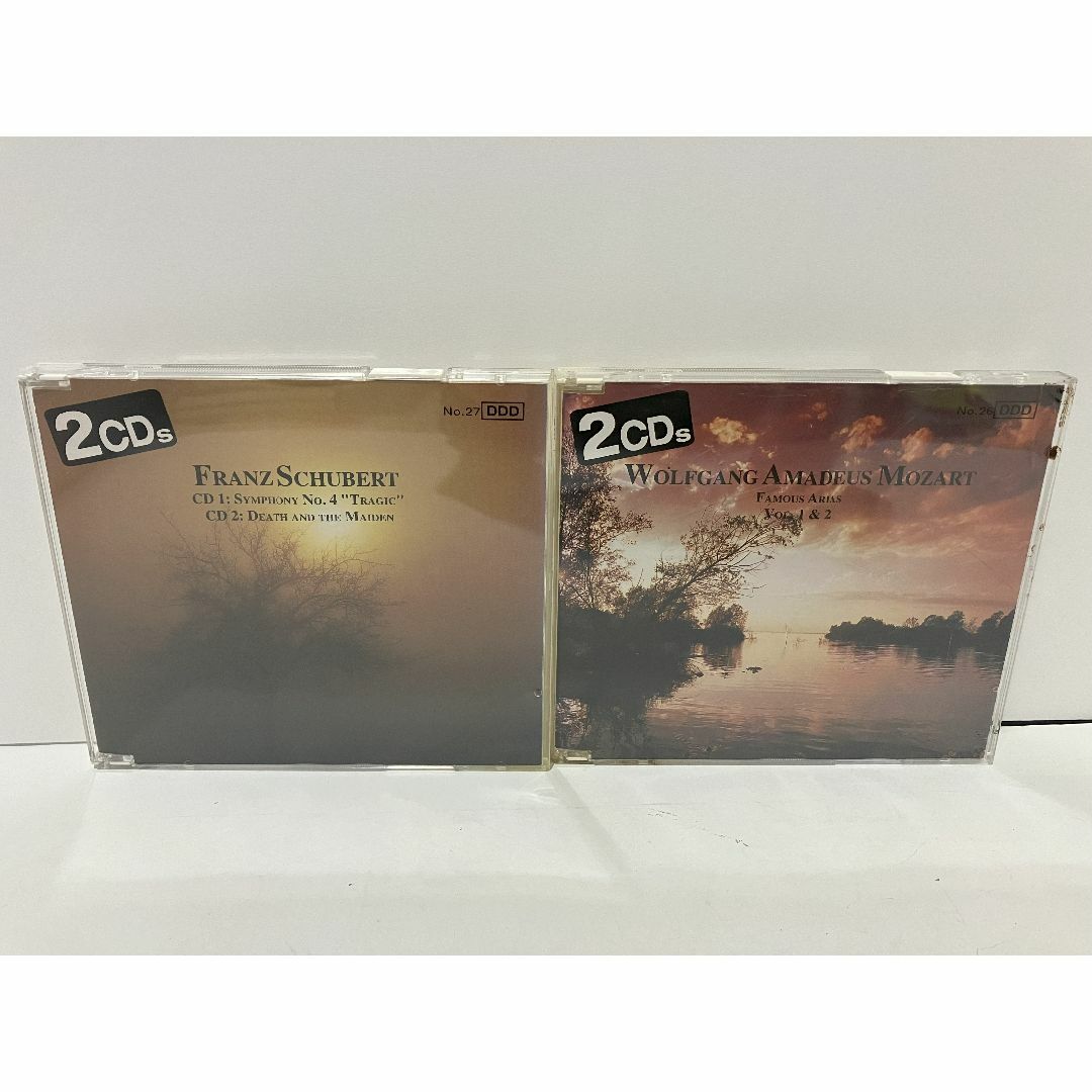 モーツァルト /  シューベルト　クラッシックCD　2枚組CD　2枚セット エンタメ/ホビーのCD(クラシック)の商品写真