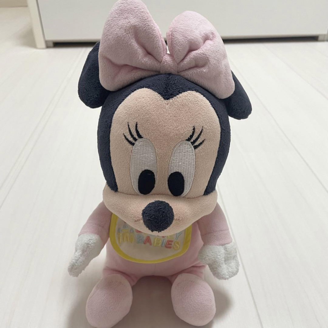 ミニーマウス(ミニーマウス)のミニーマウス Disney ベイビー 赤ちゃん ぬいぐるみ おもちゃ 公式 キッズ/ベビー/マタニティのおもちゃ(ぬいぐるみ/人形)の商品写真