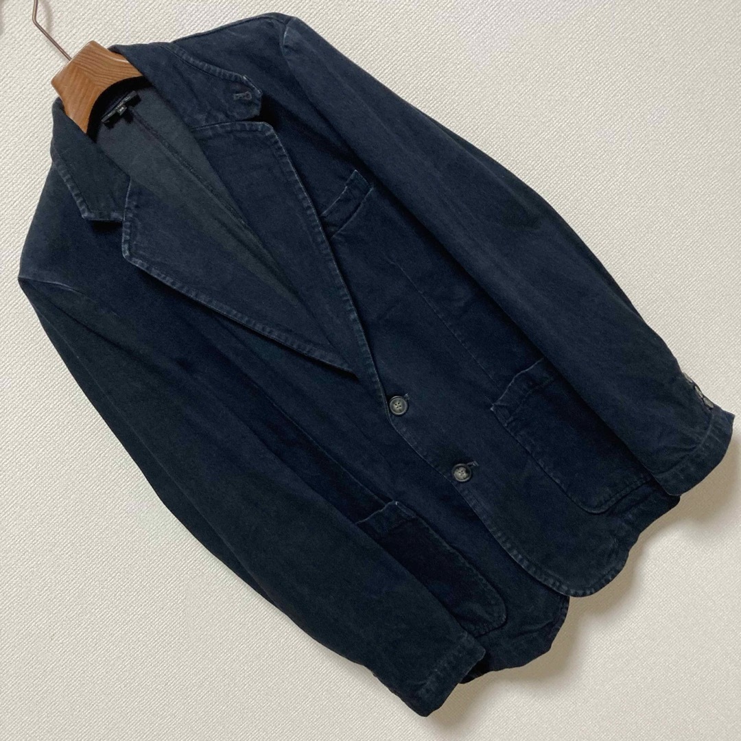 A.P.C(アーペーセー)のA.P.C. アーペーセー■インディゴ 製品染め デニム テーラード ジャケット メンズのジャケット/アウター(テーラードジャケット)の商品写真