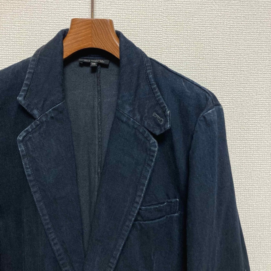 A.P.C(アーペーセー)のA.P.C. アーペーセー■インディゴ 製品染め デニム テーラード ジャケット メンズのジャケット/アウター(テーラードジャケット)の商品写真