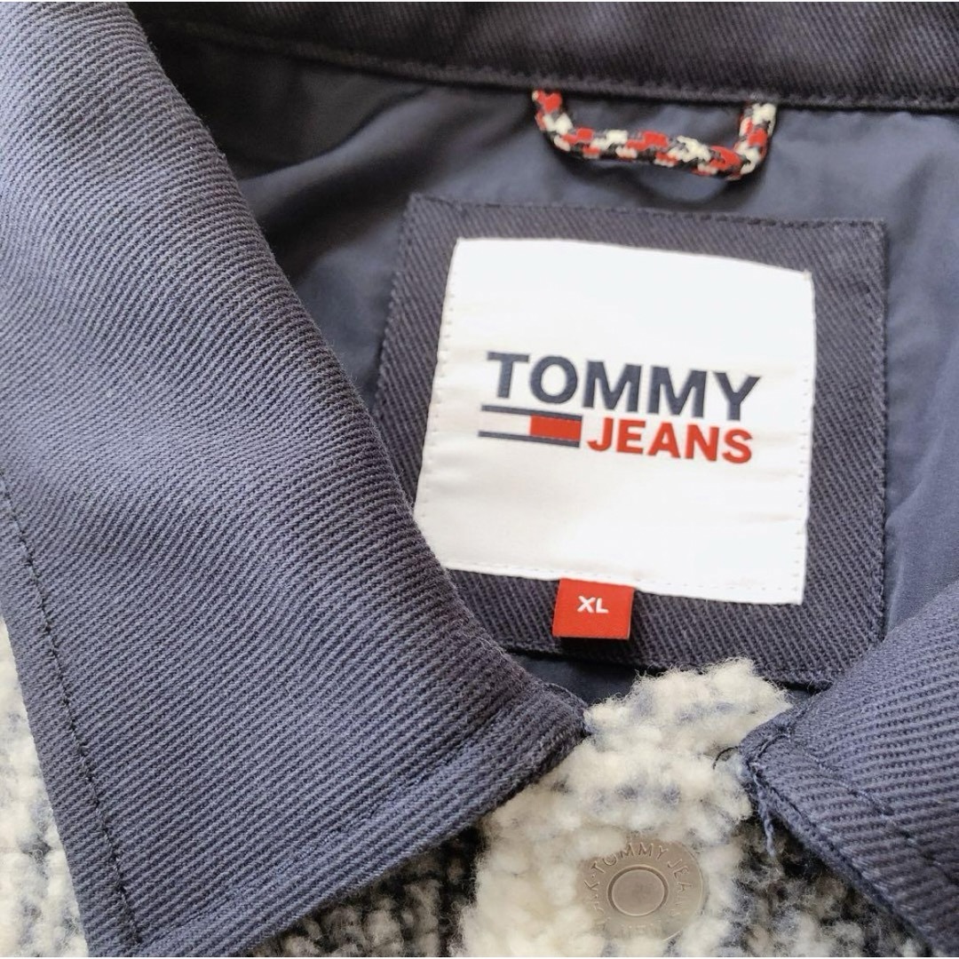 TOMMY JEANS(トミージーンズ)のTOMMY JEANS シアーチェックトラッカージャケット メンズのジャケット/アウター(その他)の商品写真