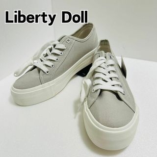 リバティードール(Liberty doll)の【新品】Liberty Doll リバティードール 厚底スニーカー グレー L(スニーカー)