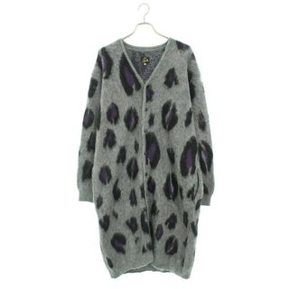 ニードルス(Needles)のニードルス  J0261/Mohair Long Cardigan レオパード柄モヘアロングカーディガン メンズ M(カーディガン)