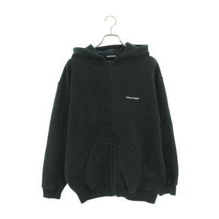 バレンシアガ(Balenciaga)のバレンシアガ  641659 TIV55 バックロゴジップアップパーカー メンズ L(パーカー)