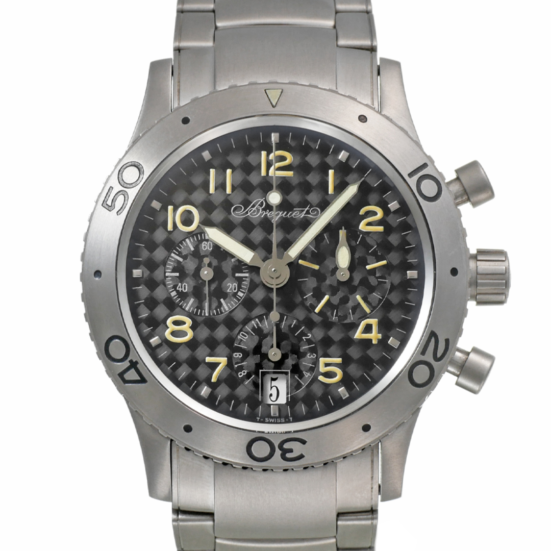 腕時計(アナログ)タイプXX トランスアトランティック Ref.3820TI/K2/TW9 品 メンズ 腕時計