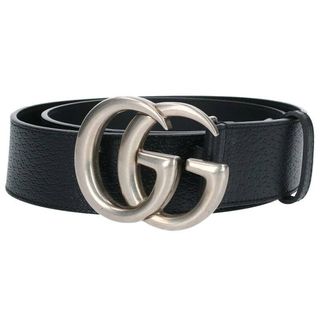 グッチ(Gucci)のグッチ  406831 ダブルGバックルレザーベルト メンズ 85(ベルト)