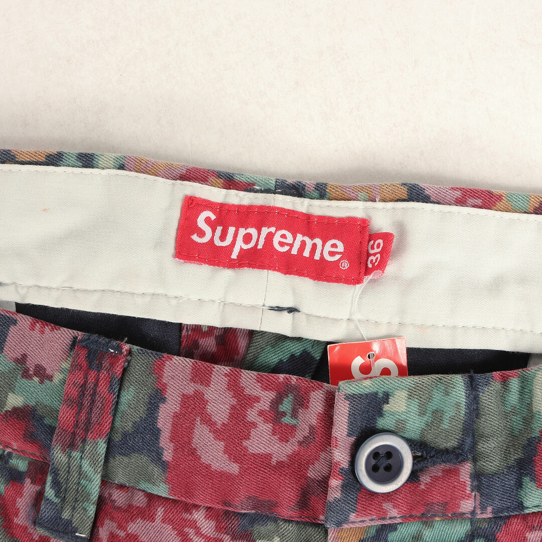 Supreme(シュプリーム)の新品同様 Supreme シュプリーム パンツ サイズ:36 20AW ピンナップガール刺繍 デジタルフローラル柄 チノパンツ Pin Up Chino Pant デジフローラル ボトムス ズボン 【メンズ】【中古】 メンズのパンツ(チノパン)の商品写真