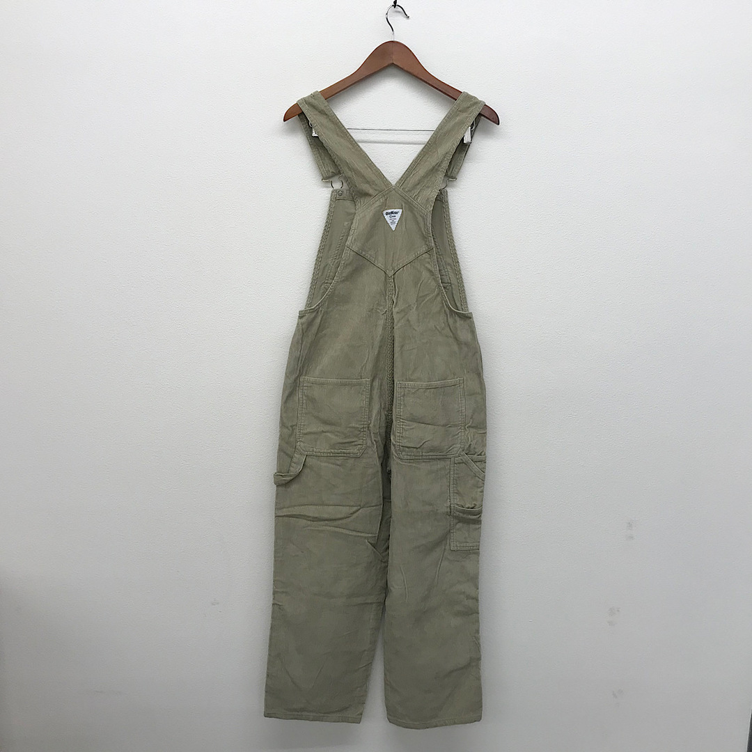 『USED』 OSH KOSH LASSIC オシュコシュクラシック サロペット Sサイズ オーバーオール コーデュロイ ベージュ系【中古】 メンズのパンツ(サロペット/オーバーオール)の商品写真