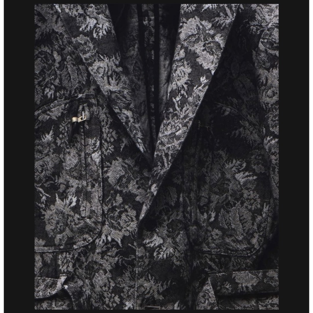 Paul Harnden(ポールハーデン)のWILDFRÄULEIN フラワージャガードサファリテーラードジャケット メンズのジャケット/アウター(テーラードジャケット)の商品写真