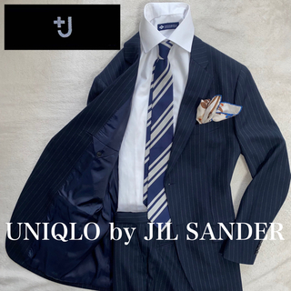UNIQLO - +J UNIQLO × JIL SANDER 使用感のない美品 L ストライプ柄の ...