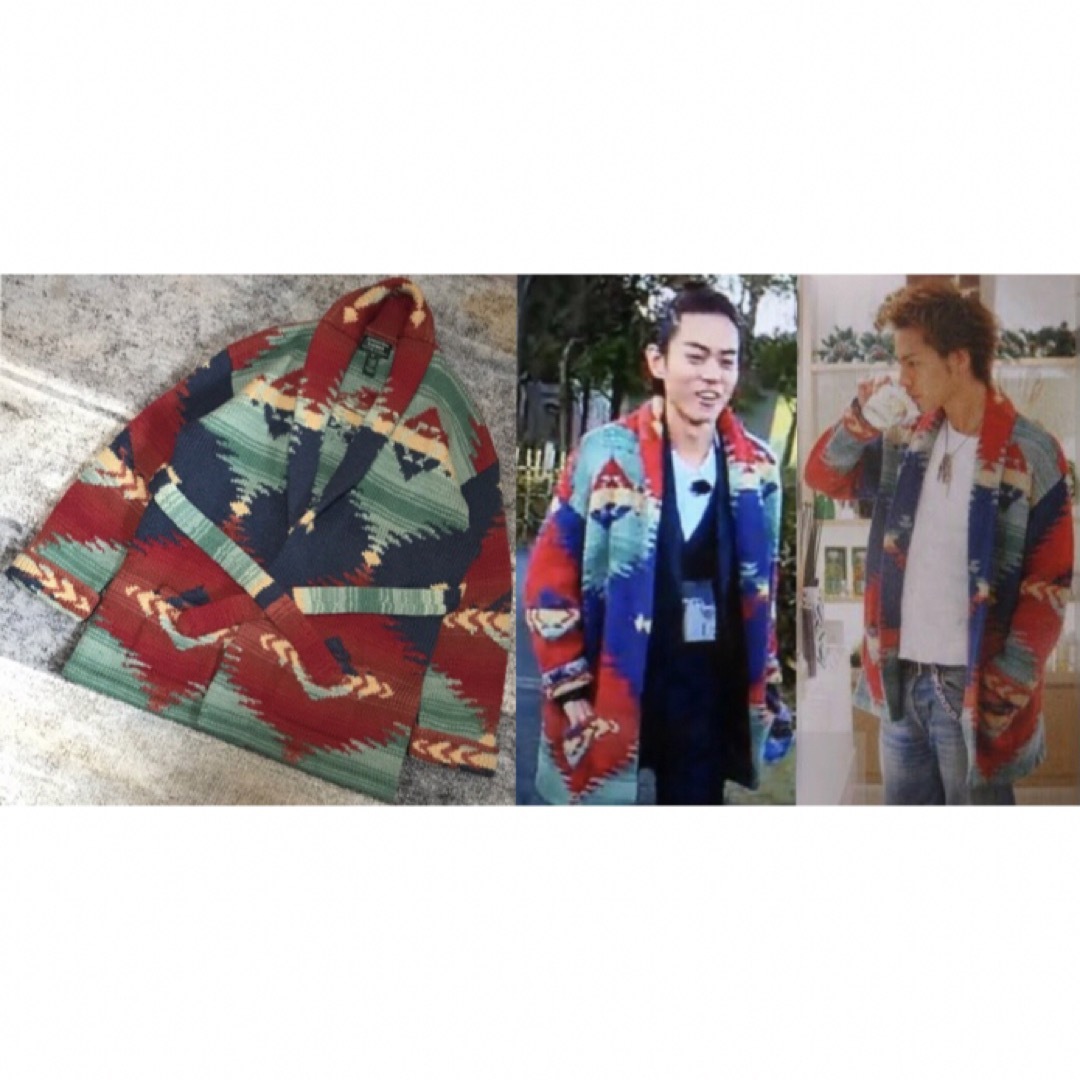 Ralph Lauren - 最高のカラー配色&圧巻のネイティブ柄 菅田将暉 Ralph Lauren - 最高のカラー配色&圧巻のネイティブ柄 菅田将暉
