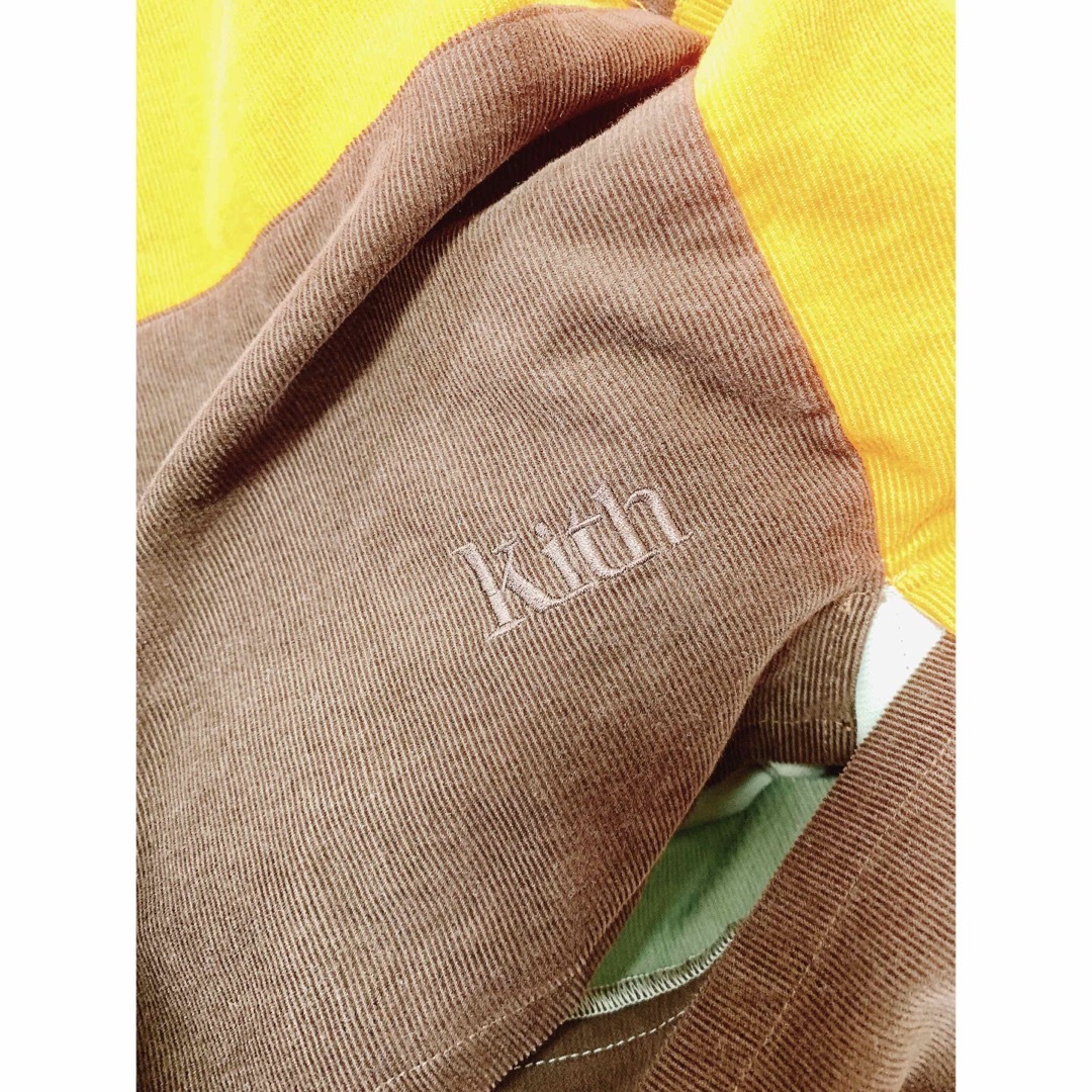 KITH(キス)のKith Patchwork Cord Ludlow Shirt Pimento メンズのトップス(シャツ)の商品写真