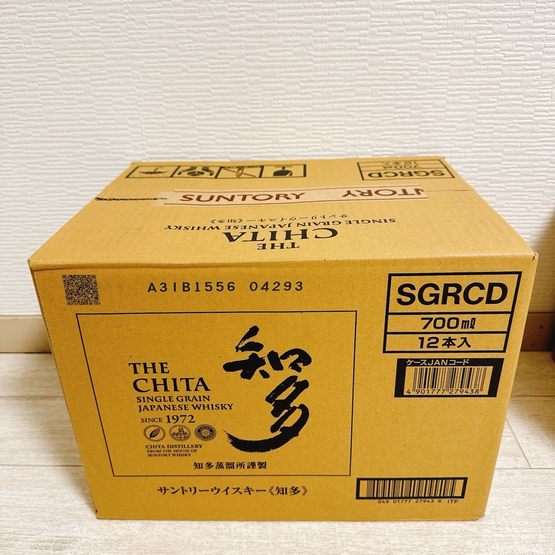 新品・未開封 サントリーウイスキー　知多 700ml ケース箱付 12本知多