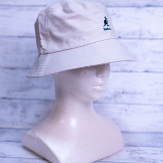 カンゴール(KANGOL)のKANGOL カンゴール バケットハット ベージュ インポート(ハット)