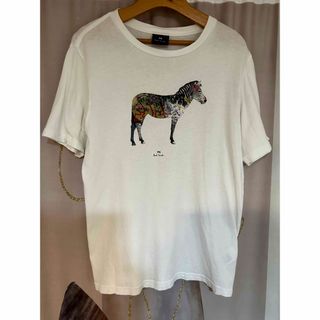 ポールスミス(Paul Smith)のポールスミス マルチストライプ GRAFFITI ZEBRA Tシャツ(Tシャツ/カットソー(半袖/袖なし))