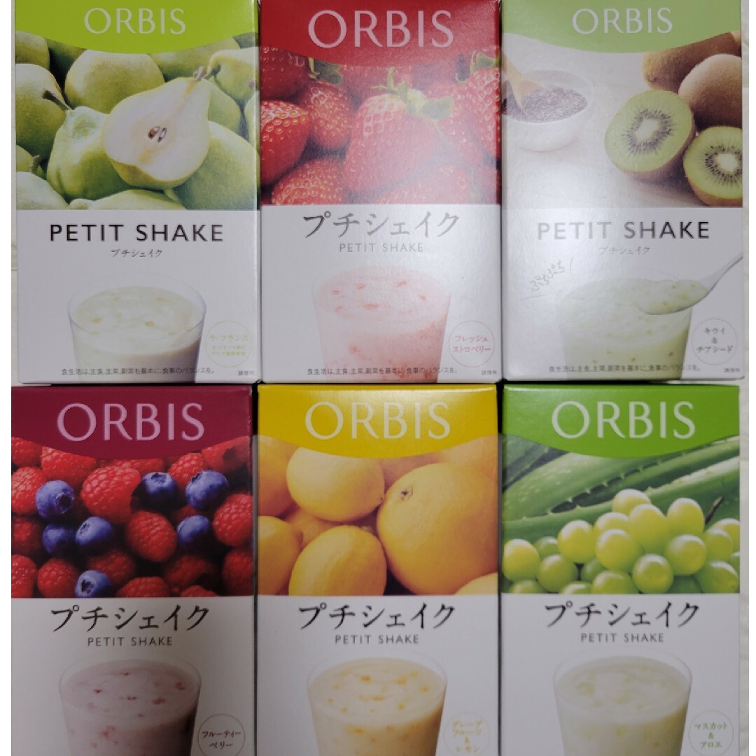 ORBIS(オルビス)のオルビスプチシェイク6食セット コスメ/美容のダイエット(ダイエット食品)の商品写真