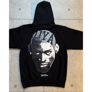 サプール SAPEur GEORGETOWN HEAD HOODIE ブラック (パーカー)