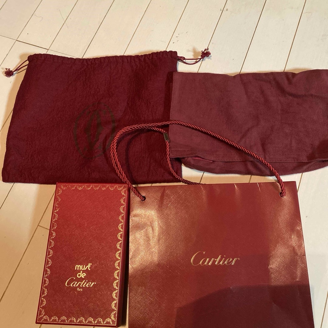 Cartier(カルティエ)のカルティエショップ袋　空箱ケース　4点セット レディースのバッグ(ショップ袋)の商品写真